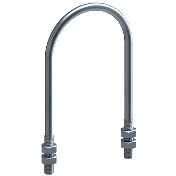 1 anchor set (3 pcs.) | for casting car-park | barrier hoops in concrete